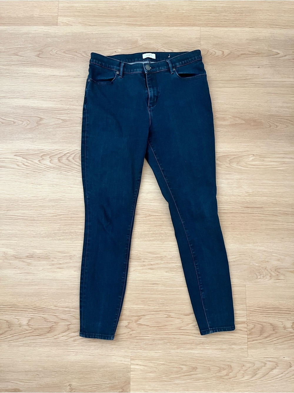 LOFT Navy Skinny Jean Leggings